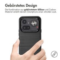 imoshion Brushed Back Cover Nothing Phone (4a) Pro - Schwarz