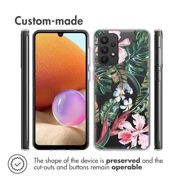 imoshion Design Hülle Samsung Galaxy A33 - Tropical Jungle