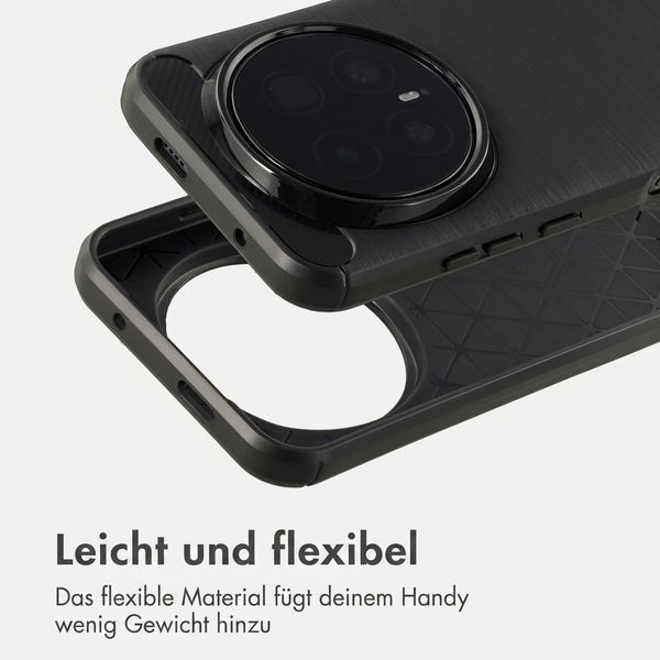 imoshion Brushed Back Cover Honor Magic8 Pro - Schwarz