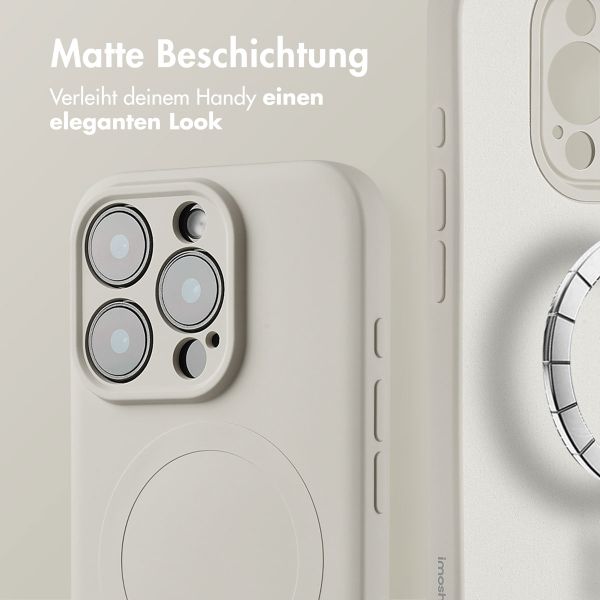 imoshion Color Back Cover mit MagSafe für das Apple iPhone 16 Pro - Beige