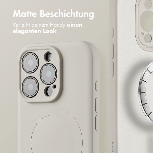 imoshion Color Back Cover mit MagSafe für das iPhone 16 Pro - Beige