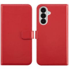 Selencia Echtleder Klapphülle Samsung Galaxy A36 / A56 - Rot