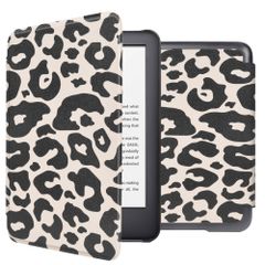 imoshion Design Slim Hard Case Sleepcover für das Amazon Kindle (2024) / Amazon Kindle (2022) 11th gen - Leopard