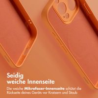 imoshion Color Back Cover mit MagSafe Apple iPhone 15 Pro - Neon Orange
