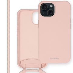 imoshion Color Backcover mit abtrennbarem Band Apple iPhone 15 - Rosa