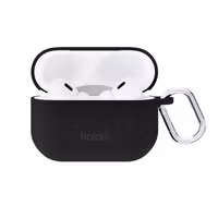 Holdit Solid Silicone Case Apple AirPods Pro / Pro 2 - Schwarz