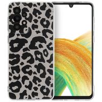 imoshion Design Hülle für das Samsung Galaxy A33 - Leopard Transparent