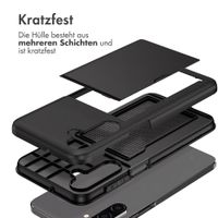 imoshion Backcover mit Kartenfach Samsung Galaxy A18 (4G) - Schwarz