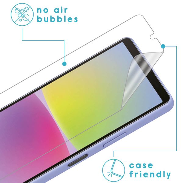 imoshion Displayschutz Folie 3-Pack Sony Xperia 10 IV