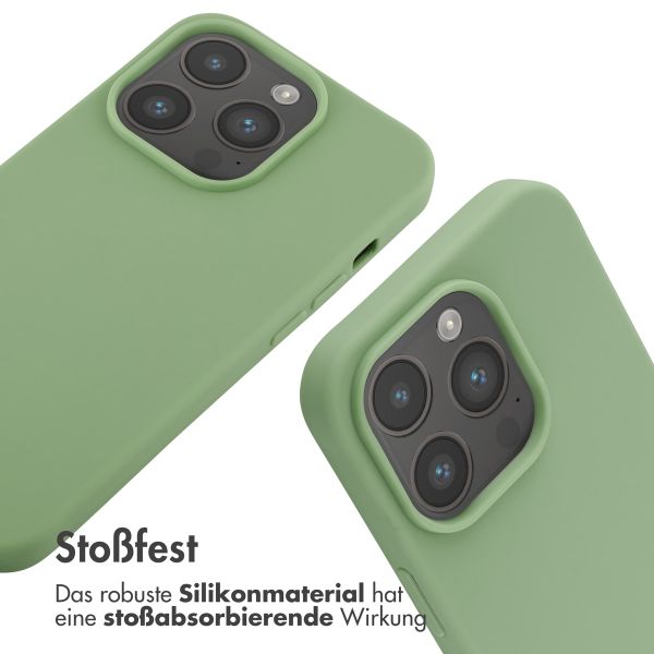 imoshion SilikonHülle mit Band Apple iPhone 14 Pro - Grün