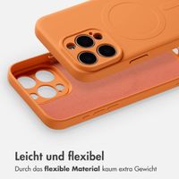 imoshion Color Back Cover mit MagSafe Apple iPhone 15 Pro Max - Neon Orange