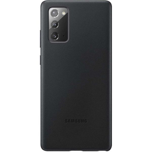 Samsung Original Leather Backcover für das Galaxy Note 20 - Dunkelgrün