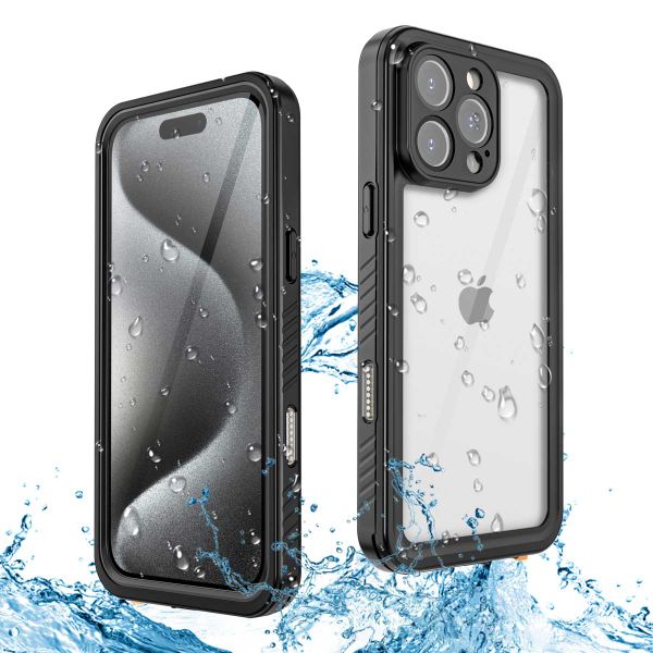 Redpepper Dot Plus Waterproof Case für das Apple iPhone 16 Pro - Schwarz