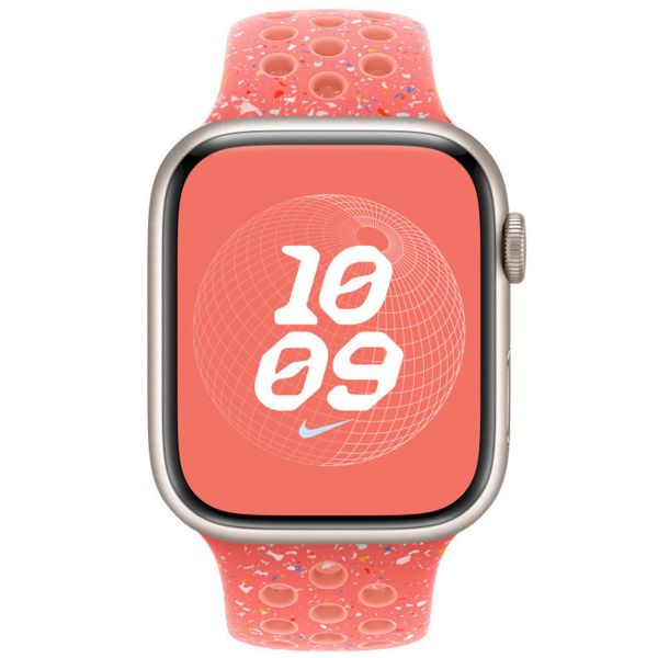 Apple Nike Sport Armband für das  Apple Watch Series 1 t/m 11 / SE / Ultra (44/45/46/49 mm) - Größe M/L - Magic Ember
