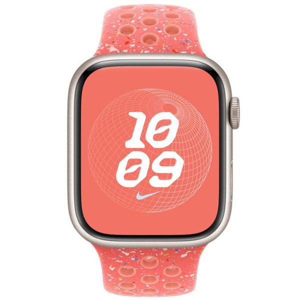 Apple Nike Sport Band für die Apple Watch Series 1 bis 10 / SE / Ultra (2) (44/45/46/49 mm) - Größe M/L - Magic Ember