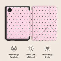 imoshion Design Klappbare Klapphülle Kobo Clara Colour / BW - Happy Dots