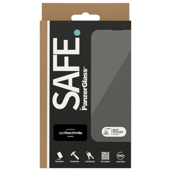 SAFE by PanzerGlass Ultra-Wide Fit Displayschutz für das Apple iPhone 14 Pro Max