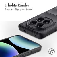 imoshion EasyGrip Backcover Xiaomi Redmi Note 14 Pro Plus (5G) - Schwarz