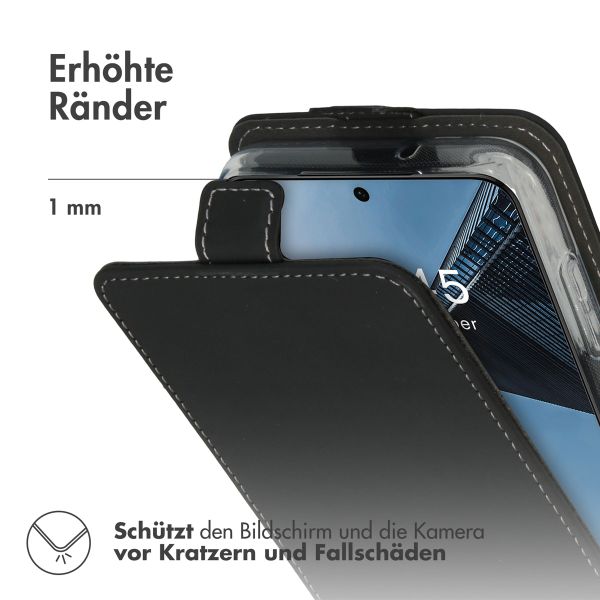 Accezz Flip Case Samsung Galaxy S23 - Schwarz