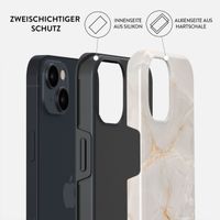 Burga Tough Back Cover für das iPhone 14 - Vanilla Sand