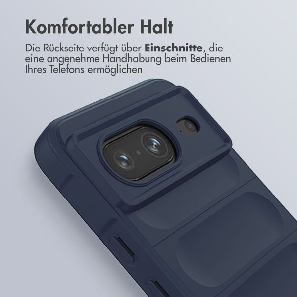 imoshion EasyGrip Backcover für das Google Pixel 8 - Dunkelblau