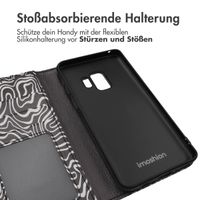 imoshion Design Klapphülle Samsung Galaxy S9 - Black And White
