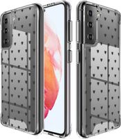 imoshion Design Hülle Samsung Galaxy S21 - Hearts All Over Black