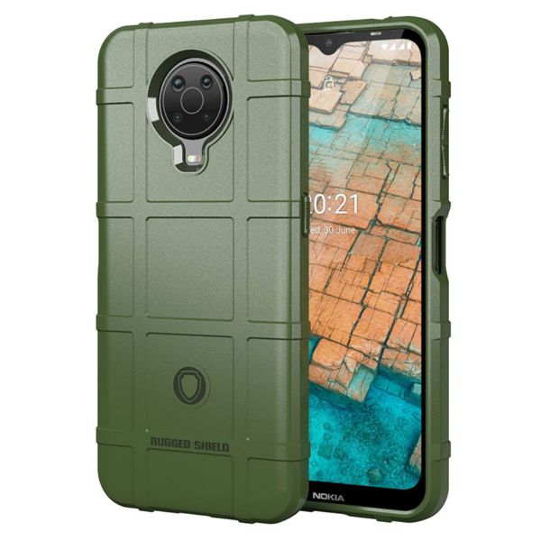 imoshion Rugged Shield Backcover für das Nokia G10 / G20 - Grün