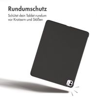 imoshion Trifold Klapphülle Apple iPad Pro 12.9 (2018/2020/2021/2022) - Schwarz