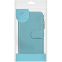 imoshion Luxuriöse Portemonnaie-Klapphülle Apple iPhone 12 (Pro) - Türkis