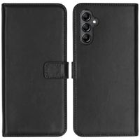 Selencia Echtleder Klapphülle Samsung Galaxy A14 (5G/4G) - Schwarz