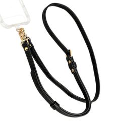 Selencia Crossbody-Handykette - Schwarz
