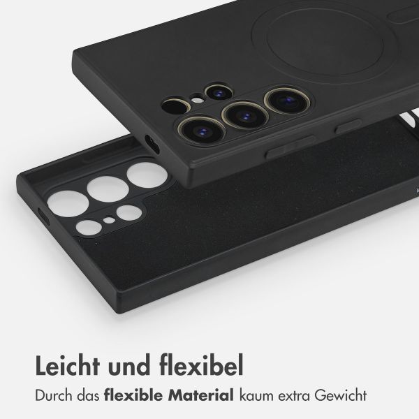 imoshion Color Back Cover mit MagSafe Samsung Galaxy S24 Ultra - Schwarz