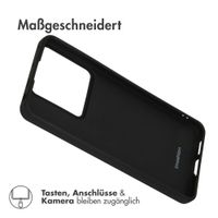 imoshion TPU Color Cover Xiaomi Redmi Note 13 Pro (5G) / Poco X6 - Schwarz