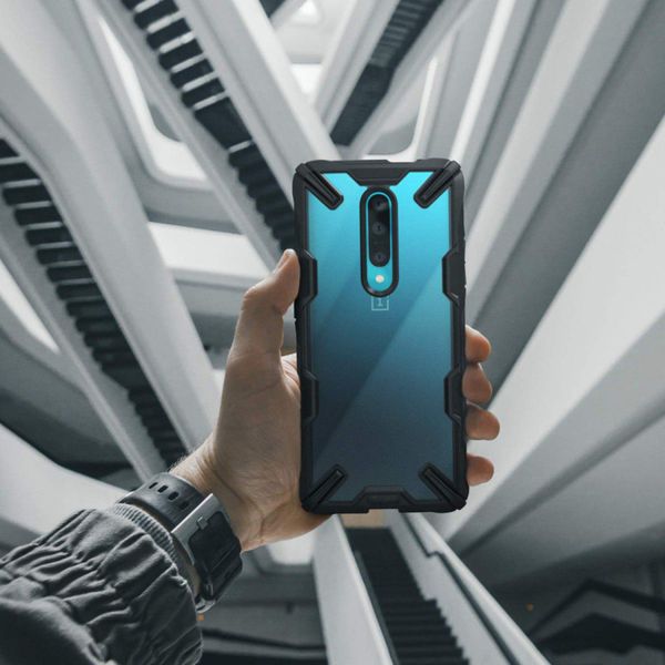 Ringke Fusion X Case Schwarz für das OnePlus 7 Pro