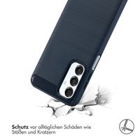 imoshion Brushed Back Cover für das Samsung Galaxy A16 5G - Dunkelblau