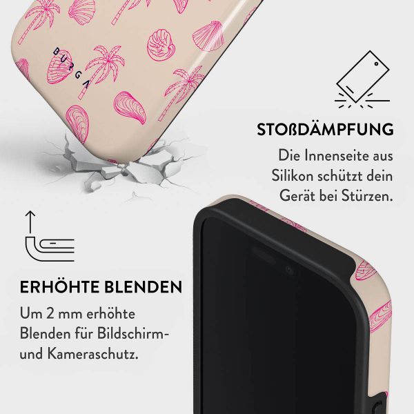 Burga Tough Back Cover für das iPhone 16 Pro Max - Beach Please