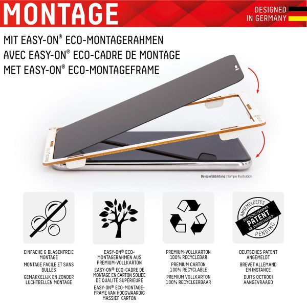 Displex Displayschutz aus gehärtetem Glas Privacy Samsung Galaxy S22 Plus