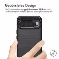 imoshion Brushed Back Cover Google Pixel 10 Pro XL - Schwarz
