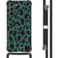 imoshion Design Hülle mit Band für das Samsung Galaxy S21 - Panther Illustration