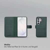Selencia Olyn Abnehmbare Bookcase mit MagSafe Samsung Galaxy S26 Ultra - Grün
