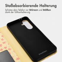 imoshion Design Klapphülle Samsung Galaxy A56 - Sunny Yellow Petite Flowers