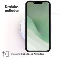 imoshion Rugged Hybrid Case für das Apple iPhone 14 Plus - Schwarz / Transparent