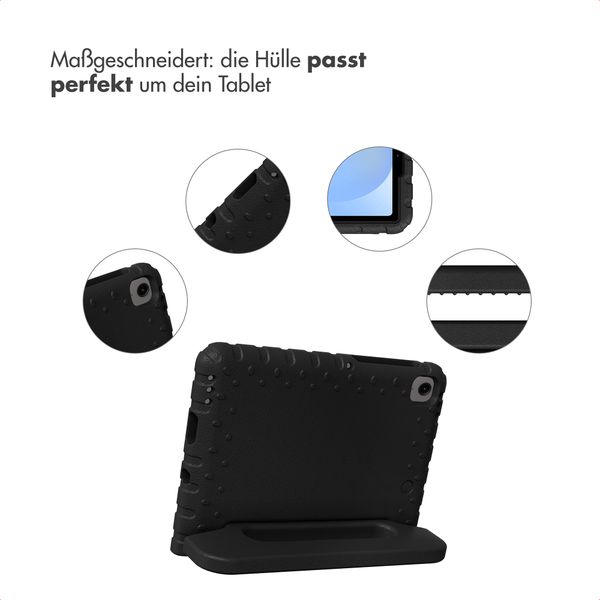 imoshion Schutzhülle mit Handgriff kindersicher Samsung Galaxy Tab A11 / A9 8.7 Zoll - Schwarz