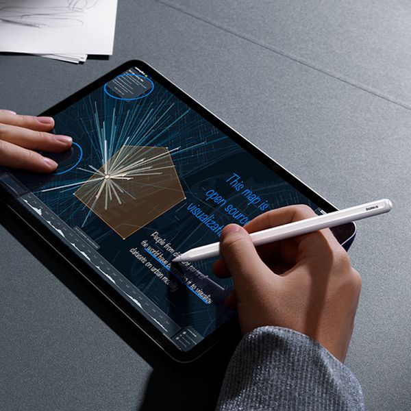 Baseus Smooth Writing 2 Series Stylus-Stift - Weiß