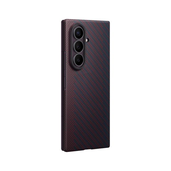 Samsung Carbon Magnet Case Samsung Galaxy Z Fold 8 Ultra - Red
