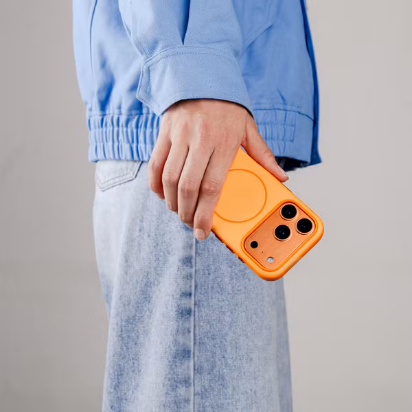 imoshion Color Backcover mit Thin MagSafe Ring Google Pixel 11 / 11 Pro / 10 / 10 Pro - Orange