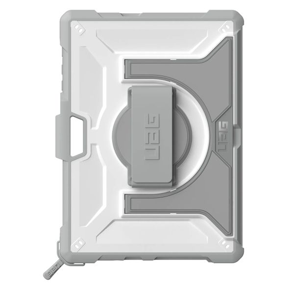 UAG Plasma Healthcare backcover mit Strap und Schultergurt für das Microsoft Surface Go / Go 2 / Go 3 - Weiß / Grau