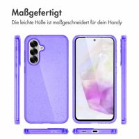 imoshion Glitzer Back Cover Samsung Galaxy A56 - Glitzer Violett