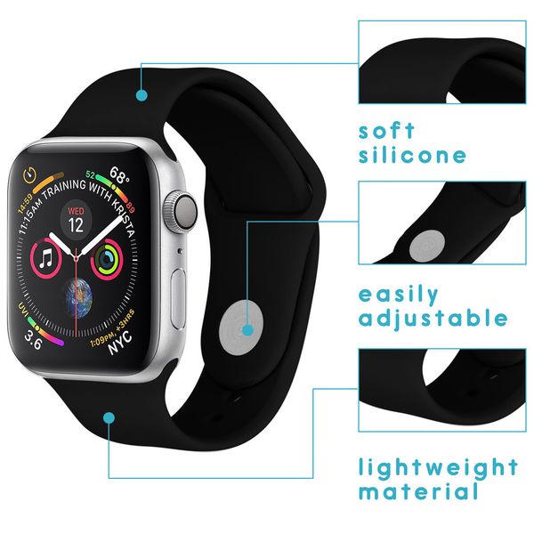 imoshion Silikonband Apple Watch Series 1-9 / SE - 38/40/41 mm / Series 10 - 42 mm